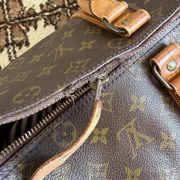 LOUIS VUITTON AS-IS Monogram Lot Set Speedy 30 & Keepall 45 Projects bags duffel - Picture 10 of 10